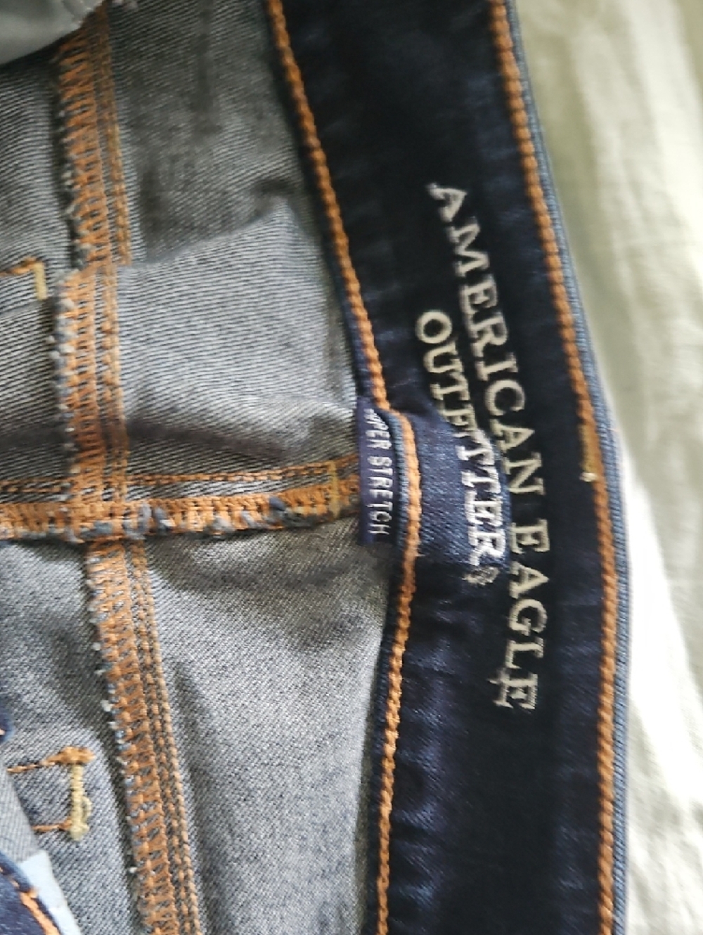 American Eagle Outfitters Dark Blue Bootcut Jeans BUNDLE - Picture 4 of 11